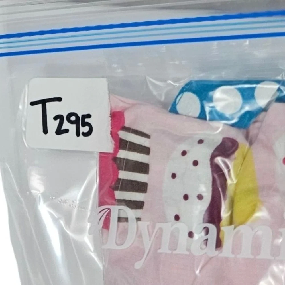 Adult Cupcake Apron Polka Dot Ruffle Pink Blue Cotton‎ Kitchen Baking Cooking